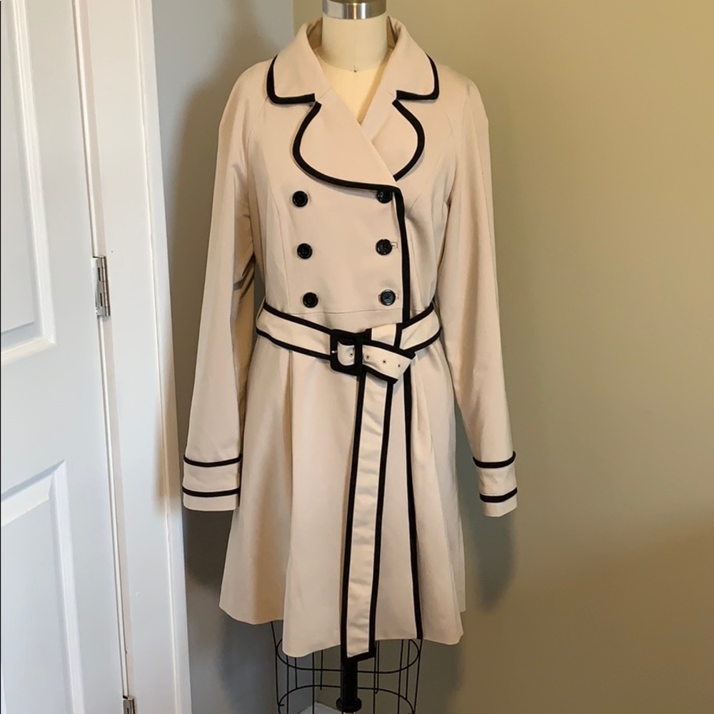 Tank trench coat.